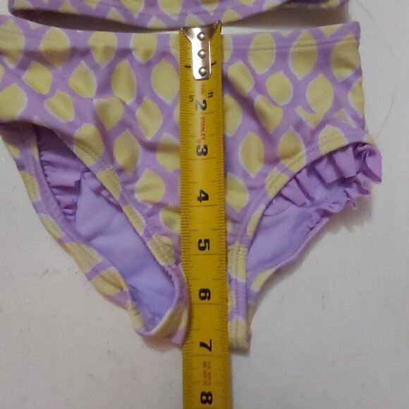Cat & Jack 12M Cross Back Purple 2-Piece Bikini: Fun & Stylish For Your Baby - Picture 6 of 9